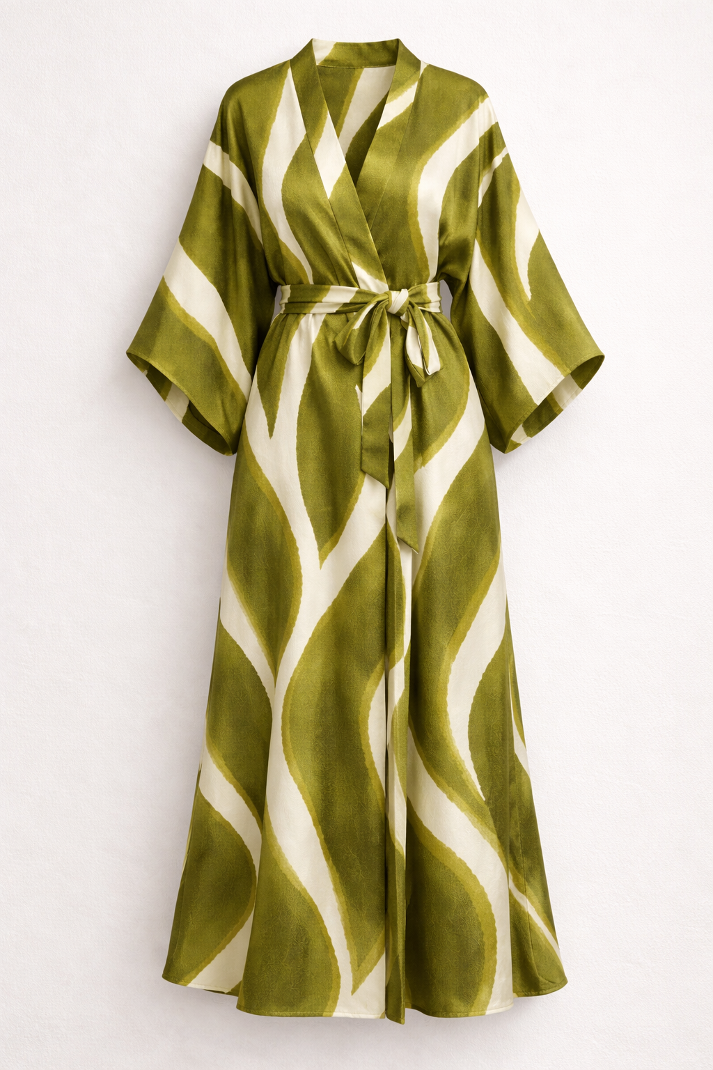 Ensemble Layla robe de nuit & kimono satin confortable et élégante
