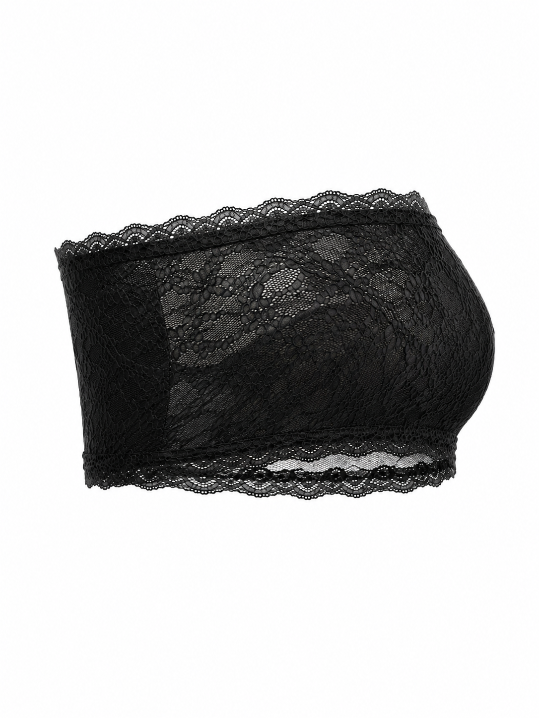 Ensemble Lingerie Bandeau et Tanga en Dentelle. Sensualité et Confort Absolu