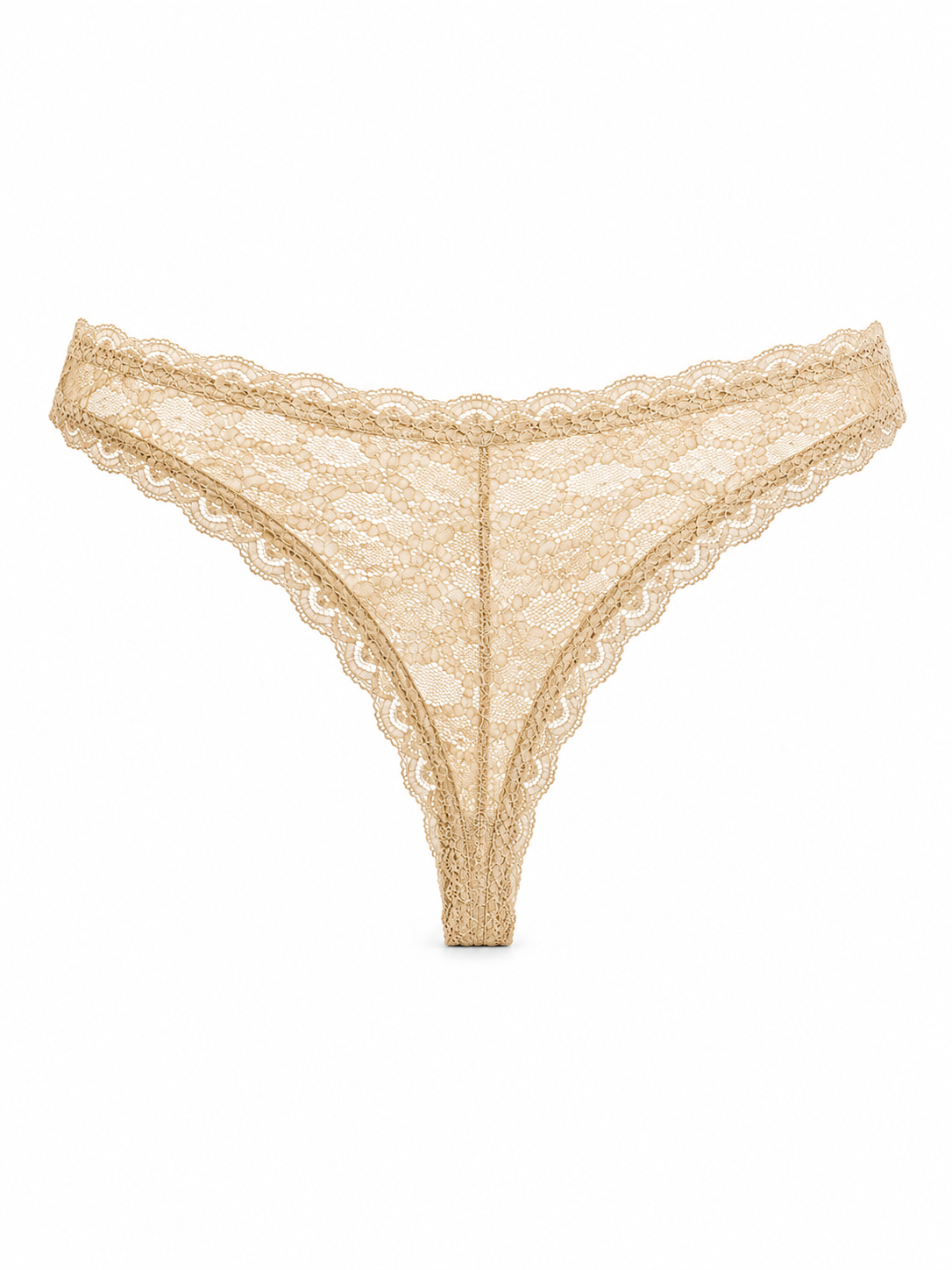 Bandeau et tanga en dentelle faites main